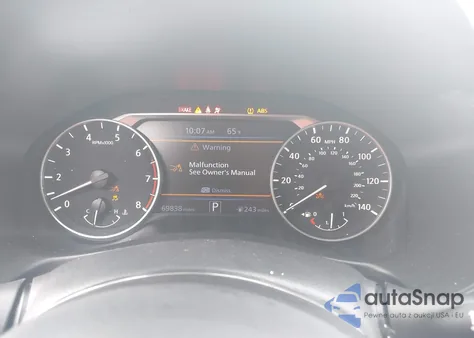 2022 Nissan Altima Sr Fwd z USA, uszkodzony, nr VIN 1N4BL4CVXNN403563